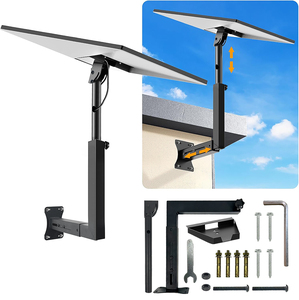 Kit de montage mural télescopique réglable pour antenne Starlink Gen 3 / V3 Standard, résistant aux intempéries, pour extérieur - Product Image 6