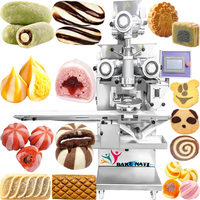 Machine à fabriquer des biscuits fourrés au chocolat double couleur BNT-208A Rheon, machine à encrustation de biscuits à vendre