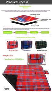 High Quality Waterproof OEM Custom PEVA Bottom Camping <b>Mat</b> Family Party Barbecue Picnic <b>Mat</b> - Product Image 2