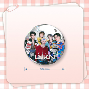 Oferta Especial: Pin de Solapa Redondo HD de Tinplate y Acrílico de JimmySea LingOrm KengNamping AouBoom Sky Nani ENGLOT GMMTV, Regalo para Fans - Product Image 5