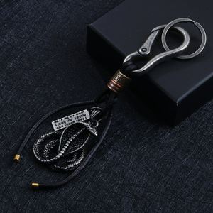 Cobra Keychain Alloy Metal Pendant Bronze Silver <b>Car</b> <b>Key</b> Accessory Retro Snake Design <b>Key</b> <b>Ring</b> Spring 2024 Yiwu Origin - Product Image 3