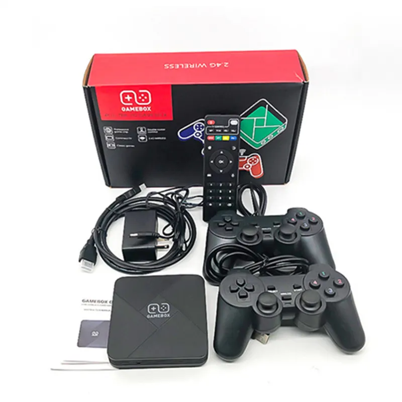 गेम बॉक्स जी 5 निर्माता आर्केड वीडियो गेम कंसोल 50000 + क्लासिक गेम के साथ एमुलेटर कंसोल डी वीडियोजूजूगोस के रूप में समर्थन