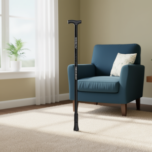 Canne de soutien en aluminium légère et réglable pour l'aide à la marche et la mobilité - Product Image 2