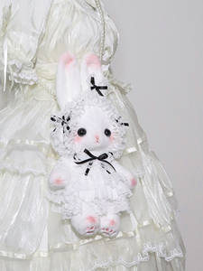 Mochila de Felpa con Estampado Animal de Alta Calidad Original, con Cremallera, Estilo Lolita, Conejito, para Niñas, Regalo Navideño - Product Image 3