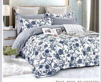 Ensembles de Couvre-Lits d'Été en Coton Imprimé 7 Pièces - Collection Personnalisée de Couette et Taies d'Oreiller