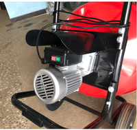 Machine de mélangeur de mélange de béton de réduction de vitesse étanche de moteur à induction à courant alternatif monophasé 550W/750W