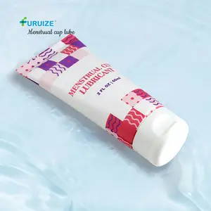 Furuize OEM 60ml kinh nguyệt Cup và kinh nguyệt đĩa bôi trơn Gel cá nhân chất bôi trơn cho quan hệ tình dục