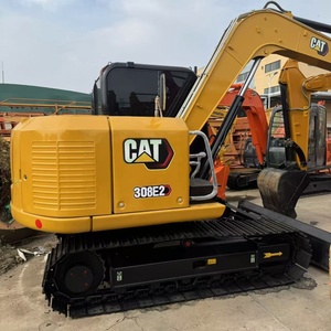Excavatrice sur chenilles hydraulique d'occasion à prix réduit, modèles Cat308e2 308C 8 tonnes CAT, avec dents de rechange Kawasaki JP - Product Image 4