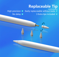 Stylet magnétique pour iPad, nouvelle tablette, recharge sans fil, écran tactile avec rejet de la paume, crayon de dessin actif pour Surface