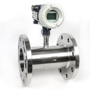 High Accuracy OEM IP65 IP67 Ss304 Ss316l Liquid Gas Turbine Flow Meter 24v Rs485 Steam Seawater Oil Franged Turbine <strong>Flowmeter</strong> - Product Image 3