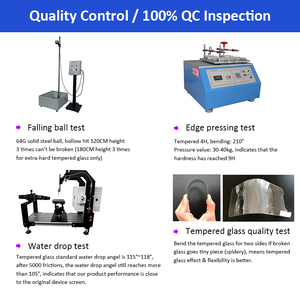 Protector de pantalla de vidrio templado de cubierta completa OEM ODM 9D para <span class=keywords><strong>Iphone</strong></span> 16 15 14 13 Pro Anti explosión 2.5D Protector de pantalla de impresión de seda - Product Image 4