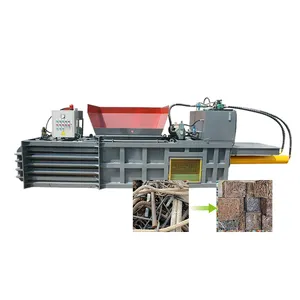 Textile compress and used clothes baler machine used clothing hydraulic baling press machine