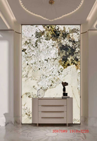 Dalles de pierre naturelle de luxe du Brésil, granit Alpinus translucide, panneaux muraux, carreaux, décoration intérieure, comptoir de cuisine, escaliers, meuble-lavabo