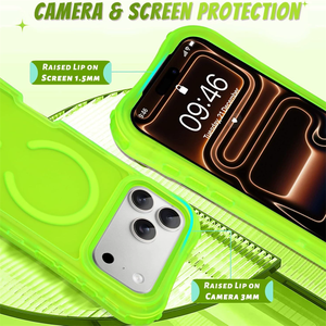 Funda híbrida magnética 3 en 1 de TPU para iPhone 15, 16, 17 Pro Max Air, funda gruesa para iPhone 17 Pro Max - Product Image 2