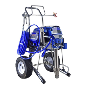 Pistolet de pulvérisation de peinture électrique professionnel sans air 220V 50Hz avec pompe à piston haute pression, capacité du gobelet 2L/min - Product Image 3