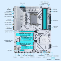 ERYING Z690 DDR5 Wi-Fi 5 AC9560 ATX Motherboard ARGB LGA 1700 Sockel für 14./13./12. Gen CPU M.2 PCIEX16 4.0 Vier Neue Desktop-Modelle