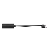 Monitor DE SEGURIDAD PoE de red RJ45 estándar de 10/100/1000Mbps Power Over Ethernet Splitter Cámara IP con características de seguridad