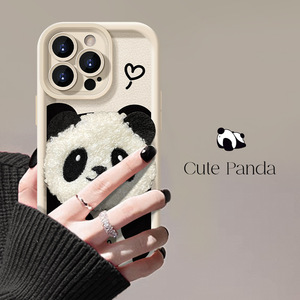 Dễ thương sang trọng Stickers mềm TPU điện thoại Bìa trường hợp 6 7 8 cộng với XR XS 11 12 13 14 15 16 Pro điện thoại di động trường hợp thiết kế độc đáo - Product Image 5