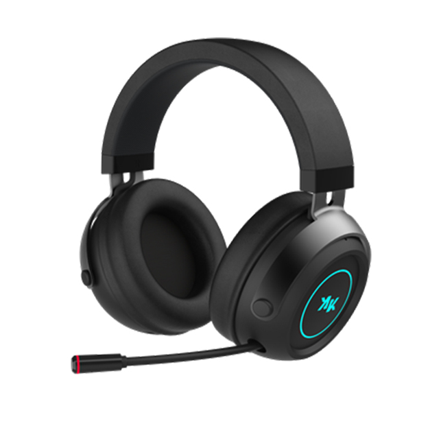Wholesale Audio Bluetooth Headset Wireless RGB Right Gaming Bluetooth Headphones with Mic