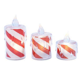 Vela LED sin llama cera de té decoración del hogar lámpara Navidad Día de San Valentín Festival decoración fiesta Camping atmósfera lámpara - Product Image 2