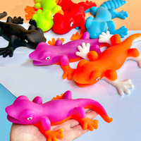 Jouets à presser en forme de lézard, réalistes, en TPR souple, amusants, anti-stress, sensoriels, pour soulager l'anxiété, vente en gros, cadeaux de farces pour enfants, fête d'Halloween