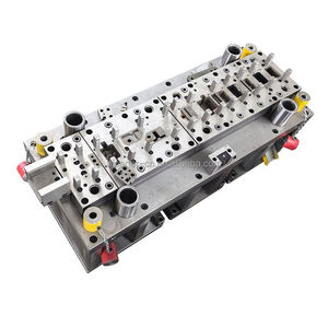 Molde combinado de acero de alta precisión Molde de prensa de obturación fina de chapa Inserto de estiramiento Troquel progresivo - Product Image 3