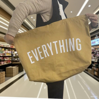 Vente en gros de sacs cabas en toile de coton réutilisables personnalisés Créez votre propre sac avec poignée en ruban ou en corde et logo imprimé personnalisé