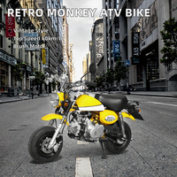 Minimotos Retro para Adultos, Estilo Deportivo, ATV, Motocicleta, Divertidas y Elegantes