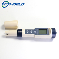 Portable numérique professionnel 5 en 1 TDS + pH + EC + SALT + TEMP multi-paramètres compteur étanche analyse de stylo de test de qualité de l'eau