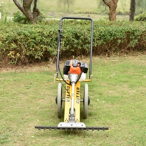 Désherbeuse à essence 52cc de Thaïlande, 51.7cc, deux roues, poussée à la <span class=keywords><strong>main</strong></span>, avec certificat CE - Product Image 6