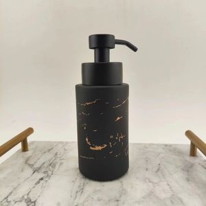 350ml 300ml Vente en gros 250 ml Verre ambré <span class=keywords><strong>Apothicaire</strong></span> <span class=keywords><strong>Savon</strong></span> moussant Distributeur de verre <span class=keywords><strong>Bouteille</strong></span> à pompe en métal - Product Image 2