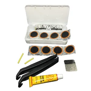 patch rubber fiets Suppliers-Hot Selling Fiets Flat Tire Repair Kit Tool Set