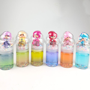 Wholesale New Design Two-Level Medium Ice Cream Bottle with Hat <b>Girl</b> <b>Dolls</b> Slime Kit - Product Image 3