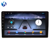 Autoradio Android 2 Din avec Écran Tactile IPS de 9 Pouces, CarPlay, Android Auto et GPS, Lecteur DVD Universel