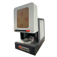 Machine de gravure laser UV 5W avec design de table et boîtier pour le marquage du bois, du contreplaqué, du MDF, du caoutchouc et du métal (refroidissement par eau)