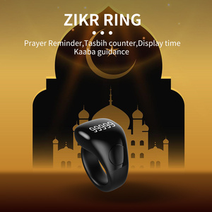 IFAYRID Best Holiday Gift Intelligent Praise Tasbih Tally Counting <b>Smart</b> Ring <b>Electronic</b> Rosary Zikr Tasbeeh Wholesale Zikr Smar - Product Image 5