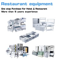 Ensemble complet d'équipement et de fournitures de restaurant Fourniture d'équipement de cuisine pour restaurant commercial