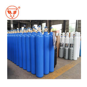 Fabrik preis 50L 200bar Nahtloser Stahl Sauerstoff Argon flasche Stickstoff CO2 Flasche Preis Großhandel - Product Image 6