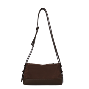 Brown PU Leather Bucket <b>Bag</b> Women Shoulder Handbag Zipper Crossbody Purse Adjustable <b>Strap</b> for Daily Travel - Product Image 2