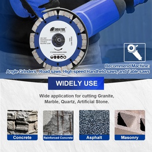 115-350 mét Laser Hàn <span class=keywords><strong>Turbo</strong></span> phân đoạn kim cương lưỡi cưa cắt mài đĩa cắt bánh xe cho bê tông cốt thép nhựa đường - Product Image 3
