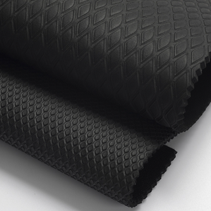 판매 3MM 5MM 탄성 미끄럼 방지 상어 피부 양각 네오프렌 고무 시트 패브릭 롤 블랙 <span class=keywords><strong>SBR</strong></span> SCR <span class=keywords><strong>CR</strong></span> - Product Image 4