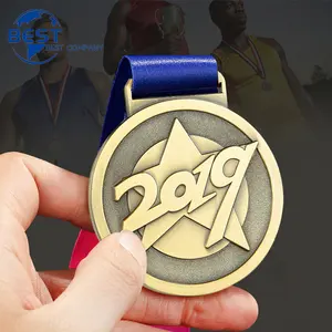 Gouden Leverancier China Fabriek Fabrikant Ontwerpt 3d Logo Custom Medailles Van Goud Zilver En Verkoperde Medaille