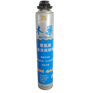 Espuma de Poliuretano en Aerosol MU CHAO A11 de 750 ml, de una Sola Parte, Blanca, para Relleno, Aislamiento y Sellado en Proyectos de Construcción - Product Image 3