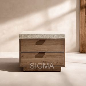Sigma Nachtkastje <span class=keywords><strong>Bed</strong></span> Voetenplank Slaapkamermeubel Set Binnenmeubelen Sets Woonkamer Sofa Ligbed Bank - Product Image 6