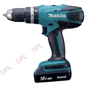 Excellent Quality Industrial Grade Blue Color Variable Speed Cordless Drill With Battery for Bricolage