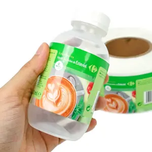 Custom Logo Waterproof Honey Self Adhesive Label Sticker Jam Food Bottle Honey Jar Packaging Label