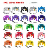 Manette de jeu filaire ABS pour manette de jeu d'interface hôte NGC pour manette de jeu Nintendo GameCube Manette pour manette filaire Wiis