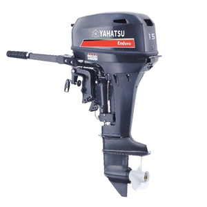 Moteur hors-bord YAHATSU <span class=keywords><strong>Enduro</strong></span>, moteur marin pour bateau, 2 temps, 15 CV, compatible avec le moteur de bateau et les pièces détachées d'origine YAMAHA - Product Image 2
