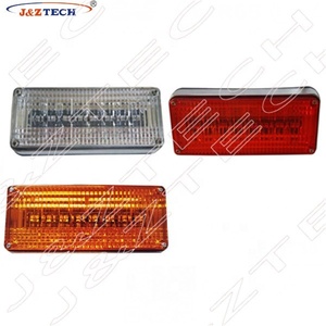 7X3 Polegada Premium Auto LED Luz Acessório Impermeável Vermelho Azul Âmbar Branco Ambulância Quadrado Perímetro Luz Nova Condição - Product Image 4