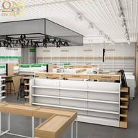 ONI Aménagement de magasin Design personnalisé Comptoirs de pharmacie populaires Conceptions d'armoire Meubles de magasin médical Design de magasin moderne